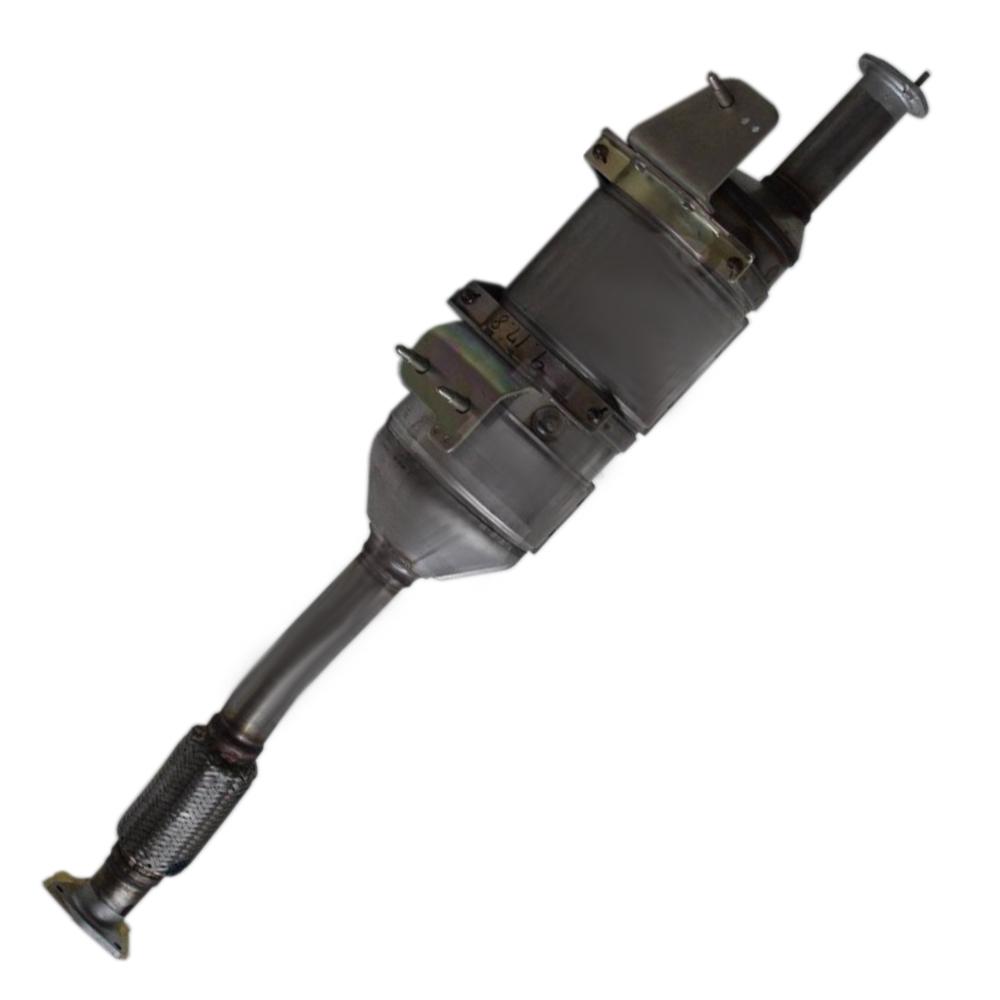 Глушитель (Бочка) выхлопной системы Hino-300 N04C Евро-4 / Евро-5 дорестайлинг | Оригинал